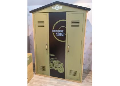 Introducing Our Innovative Turkish-Designed Steel Wardrobe for Children's Rooms