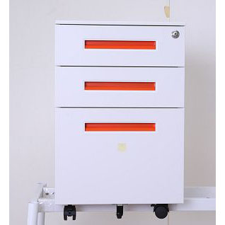 3 Drawer Steel Mobile Pedestal 