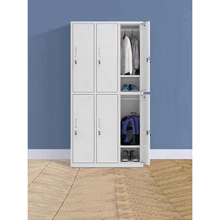 6 Door Steel Locker Cabinet 